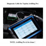 Diagnostic Cable and OBD2 Connector for TOPDON ArtiDiag Pro